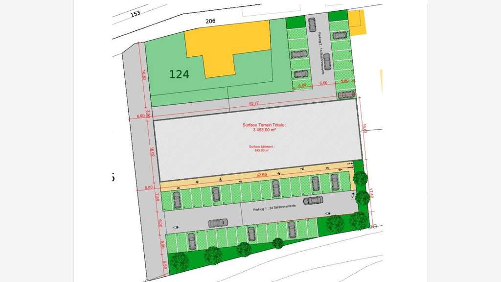 AV local commercial 169m² au nord-est de Valence