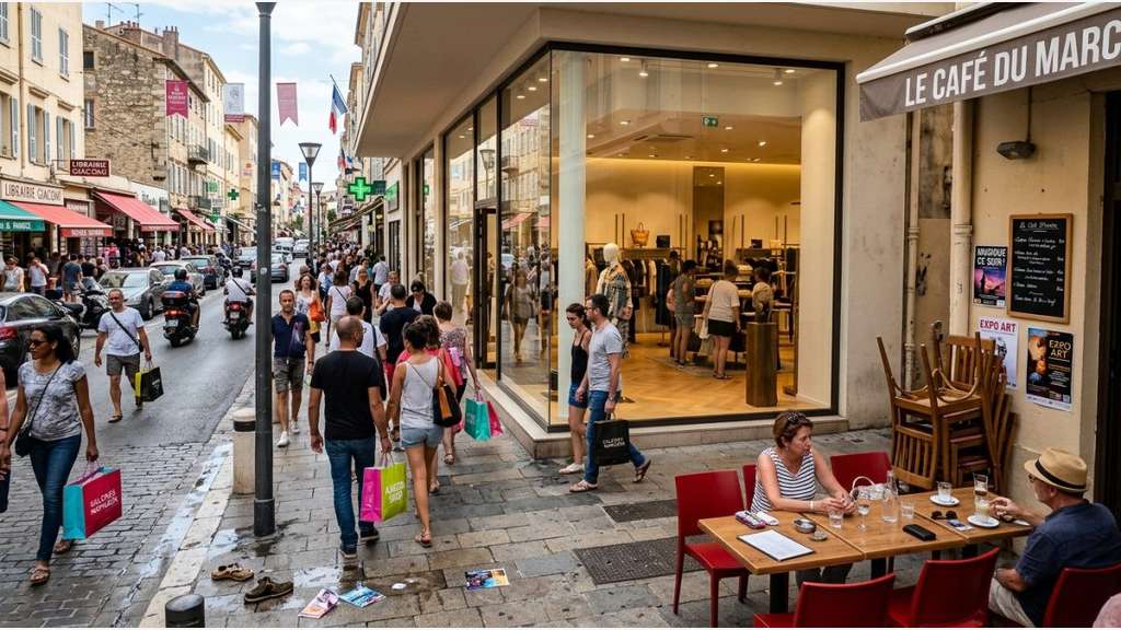 Cède bail 50m² cours Napoléon Ajaccio hypercentre