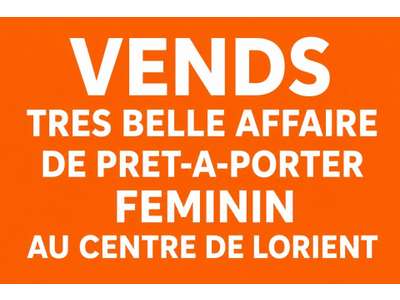 Vente Locaux commerciaux - Boutiques à Lorient