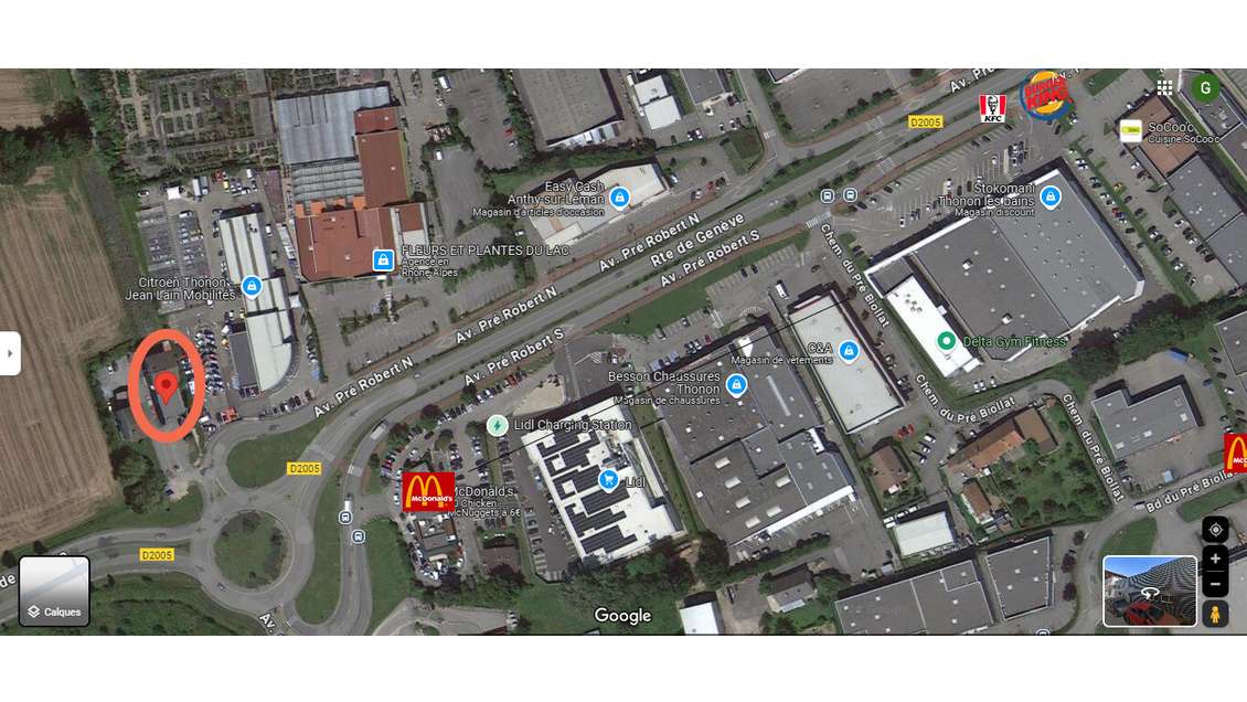 Murs commerciaux zone commerciale empl N°1 Anthy