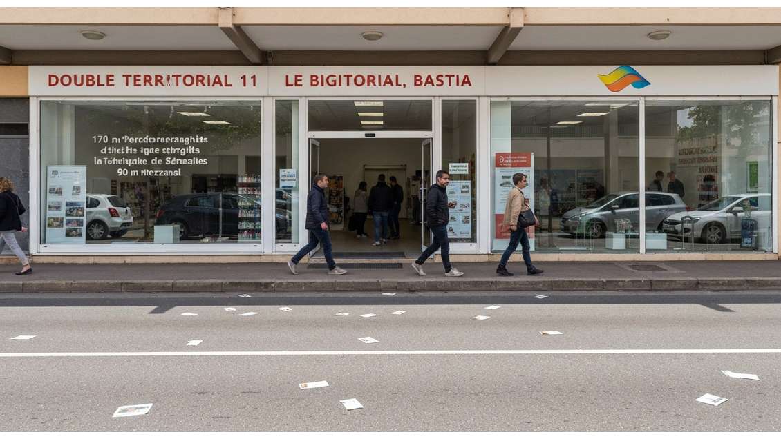 Vente murs commerciaux axe principal Biguglia