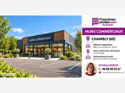 Murs commerciaux 350m² zone commerciale Chambly