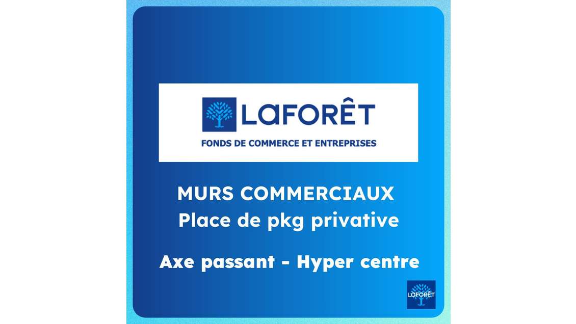 Vente murs commerciaux empl premium Gujan-Mestras