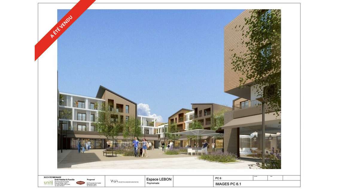 Vente murs commerciaux neufs 41m² à Peymeinade