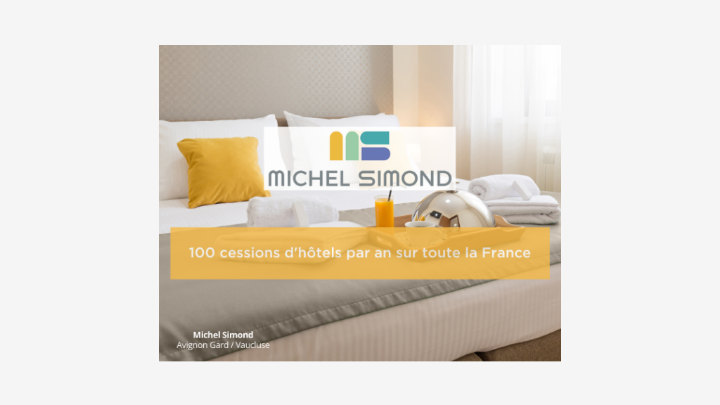 Vente murs d'hôtel restaurant occupé à Avignon