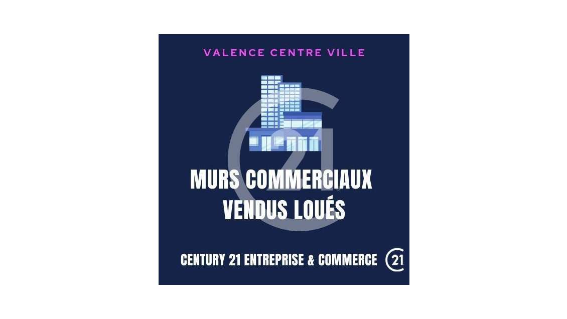 Vente murs vendus loués de 55m² à Valence centre