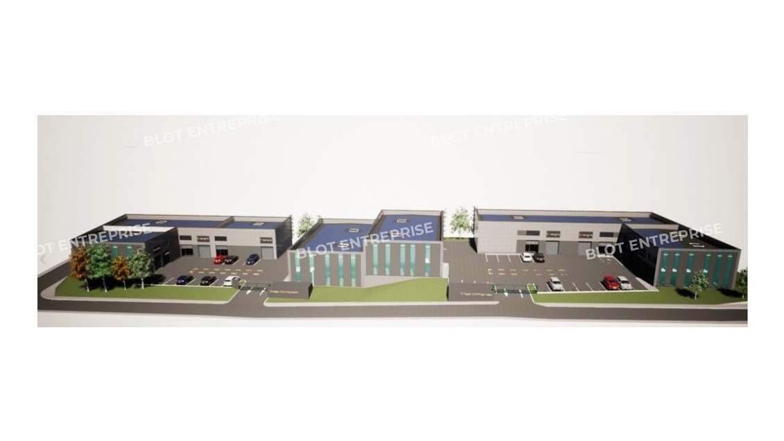 Vend parc d'activités 250m² à St-Aubin-du-Cormier