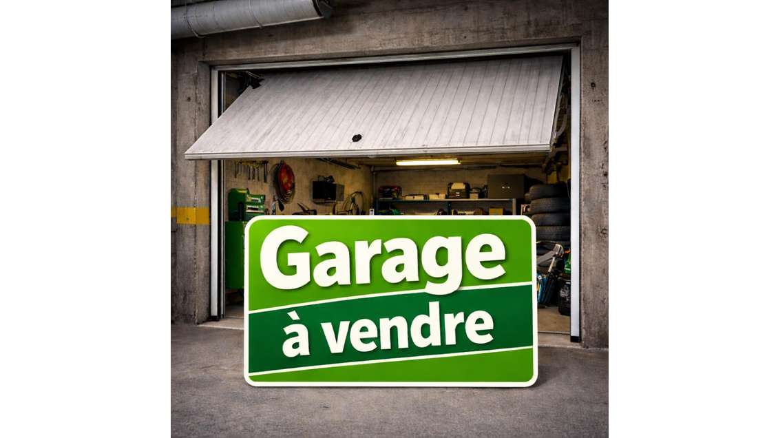 Vente garage en sous-sol à Bourgoin-Jallieu