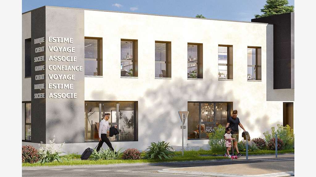 AV local commercial de 150m² en VEFA à Questembert