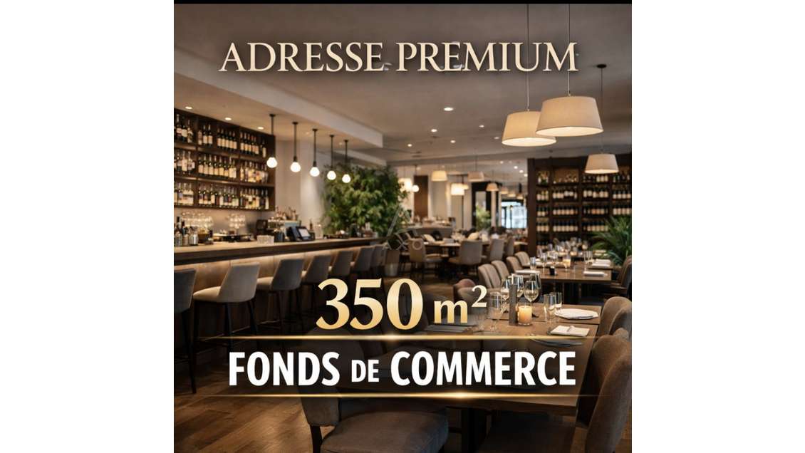 Vente local commercial 305m² Bordeaux Mériadeck