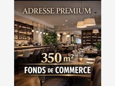 Vente local commercial 305m² Bordeaux Mériadeck
