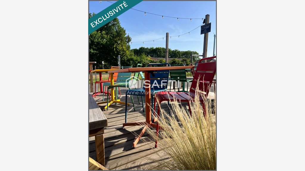 Vente café belle visibilité au cœur du Porge