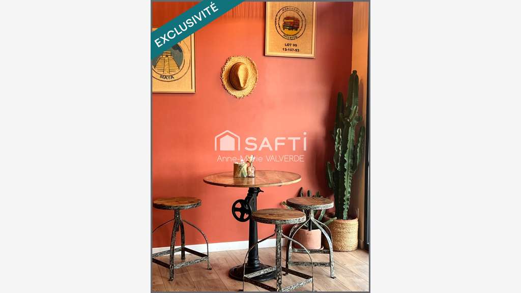 Vente café belle visibilité au cœur du Porge