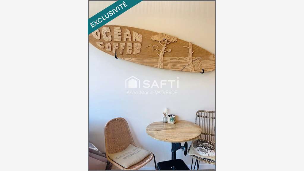 Vente café belle visibilité au cœur du Porge
