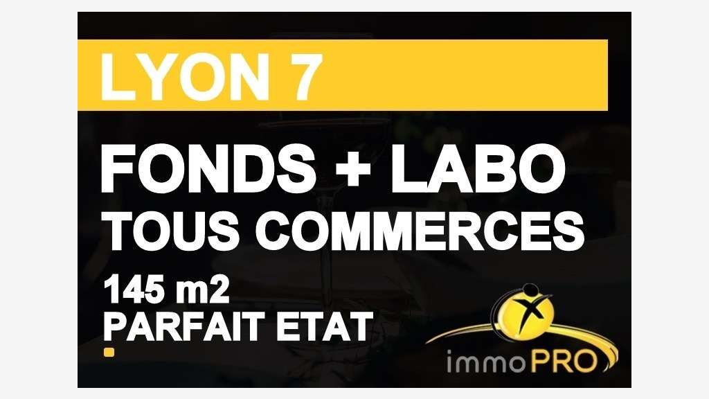 Cède espace de vente 145m² axe très passant Lyon