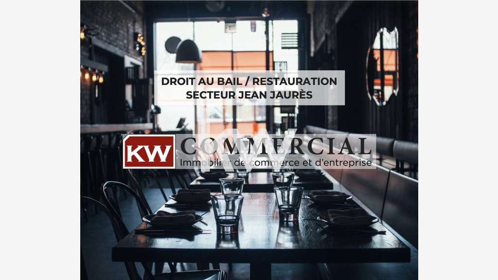 Cède bail restaurant 70m² St Etienne Jean Jaurès