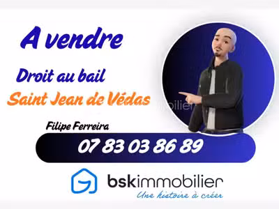 Cède droit au bail de 60m² à Saint Jean De Vedas