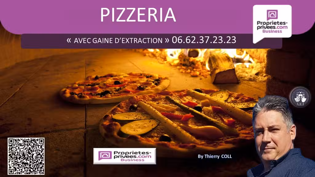 Vente restaurant pizzeria de 74m² à Dagneux