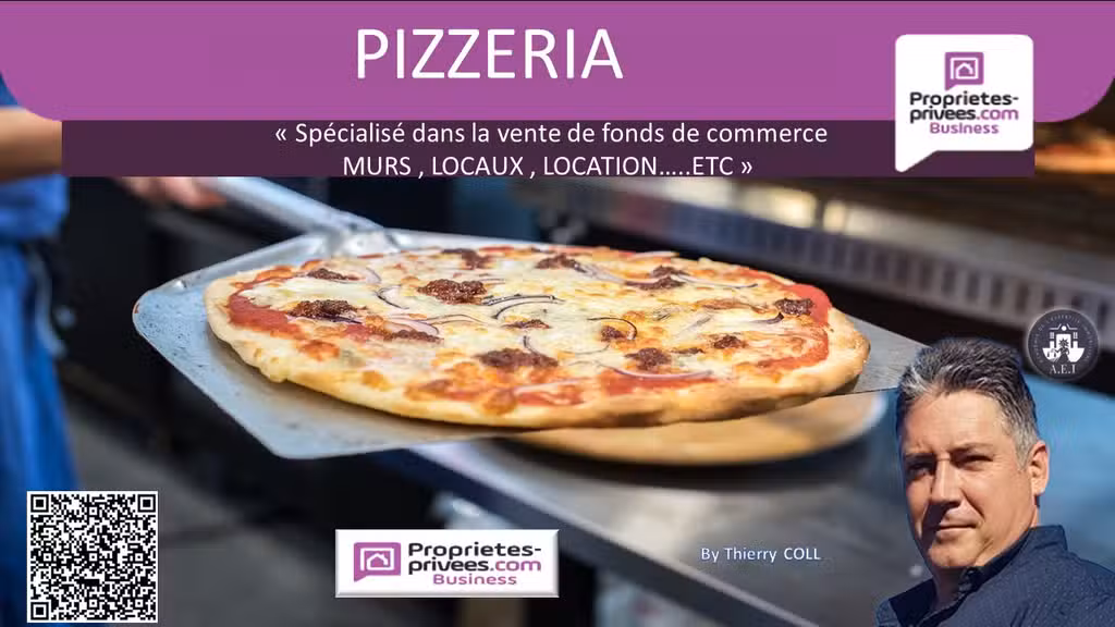 Vente restaurant pizzeria de 74m² à Dagneux