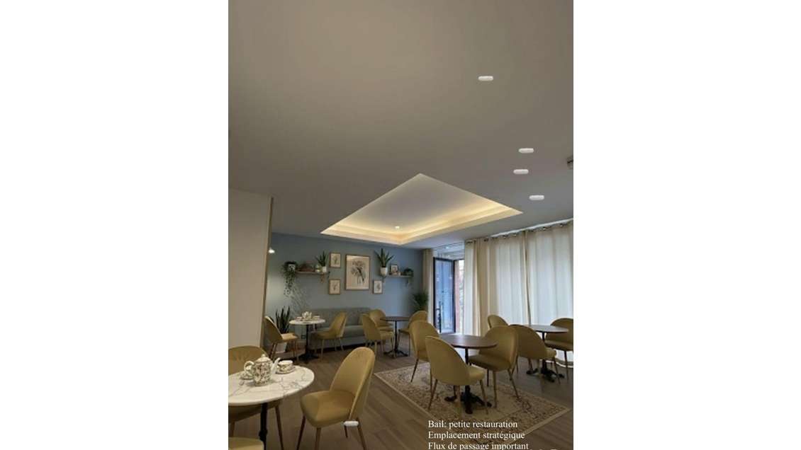 Cède bail petite restauration de 42m² à Paris