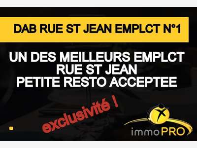 Vente local commercial de 100m² à Lyon rue St Jean