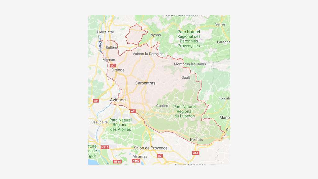 AV terrain de 1 ha à Bollène Village du Millénaire