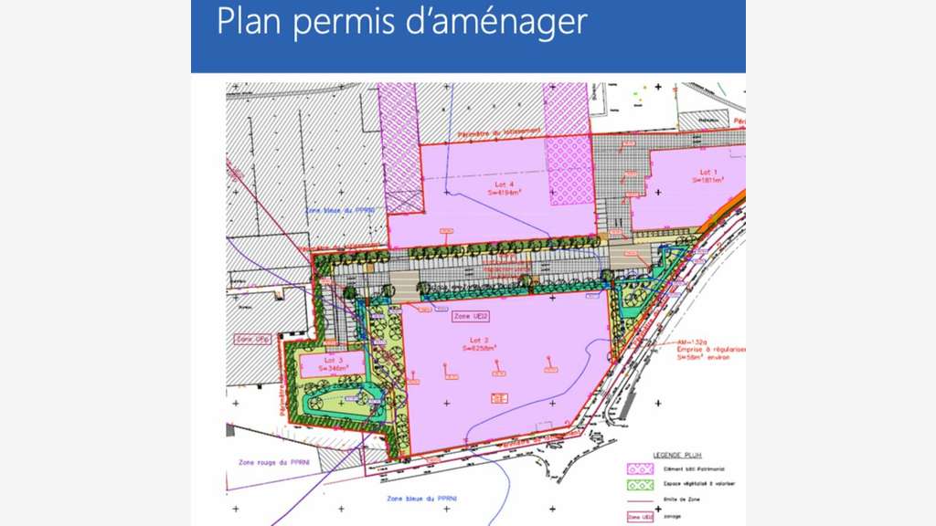 Vente terrain 6258m² en zone industrielle à Givors