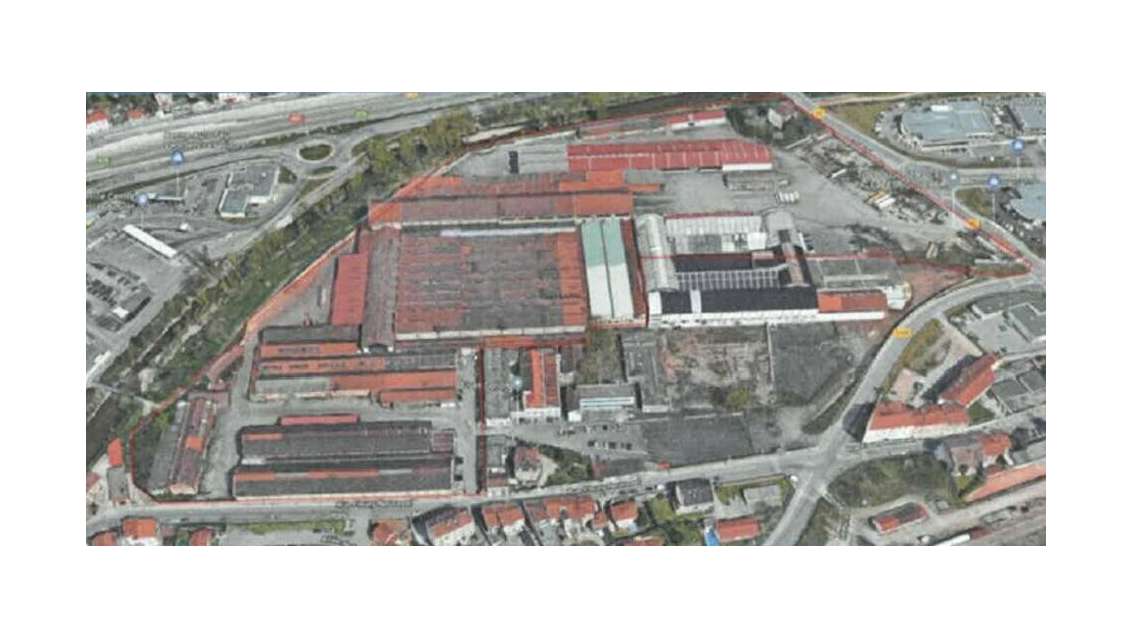 Vente terrain 6258m² en zone industrielle à Givors
