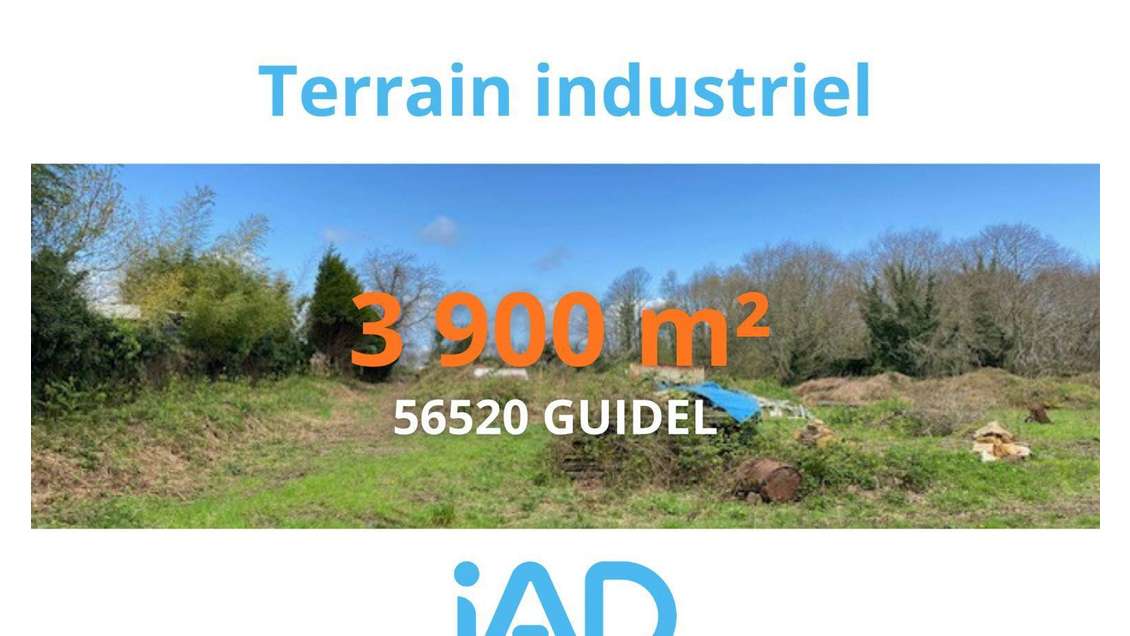 AV terrain industriel 3901m² à Guidel Zone Kerdudo