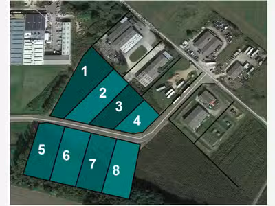 Vente de terrains jusqu'à 3045m² proche Auxerre
