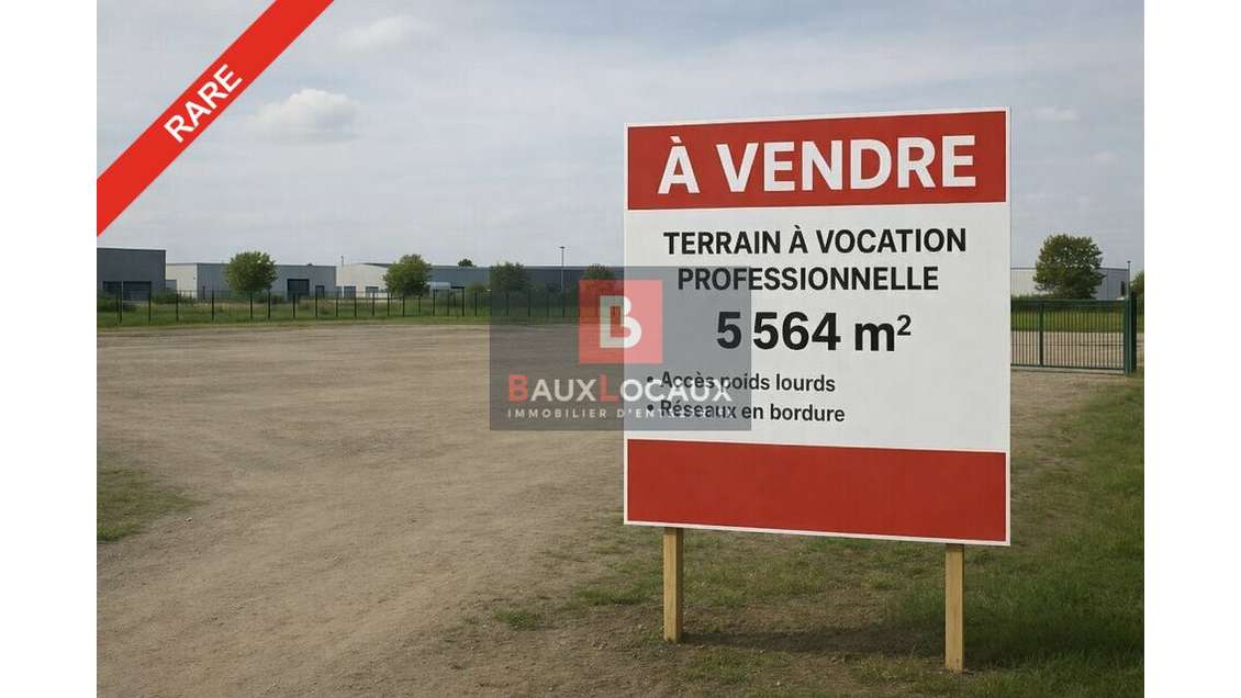 Vente terrain 5 564m² Arles Route de Gimeaux