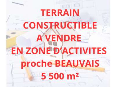 Vente Terrains industriels et agricoles à Beauvais