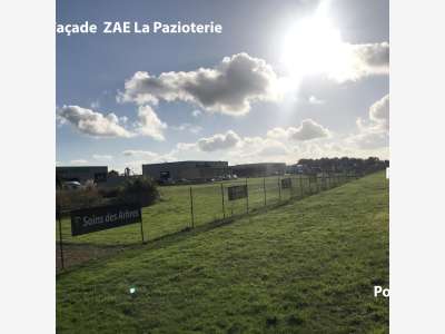 AV terrain industriel à partir 2000m² Coulombiers