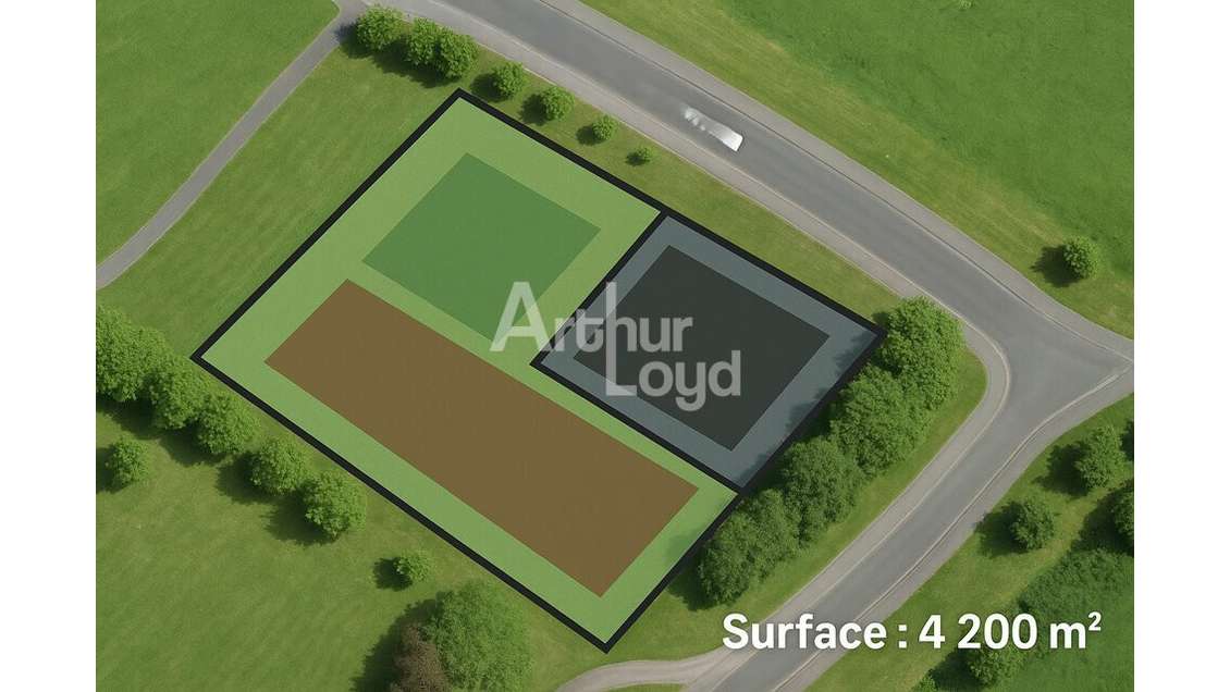 Terrain 4200m² à vendre aux Essarts-en-Bocage