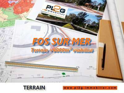 Terrain industriel 6000m² à vendre à Fos-sur-Mer