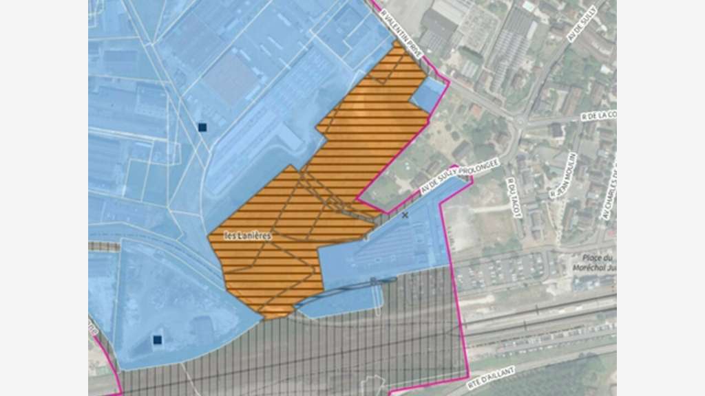 AV terrain viabilisé 24940m² Joigny proche gare