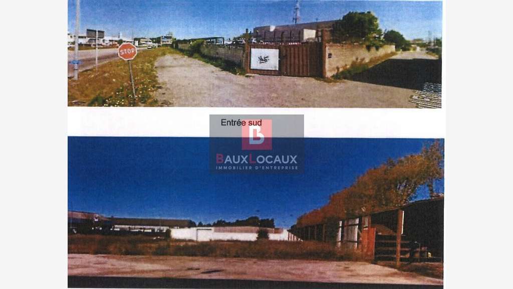 LE PONTET - TERRAIN INDUSTRIEL AVEC BATI à vendre