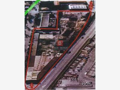 LE PONTET - TERRAIN INDUSTRIEL AVEC BATI à vendre
