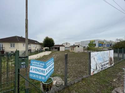 A vendre terrain avenue principale agglo Troyes
