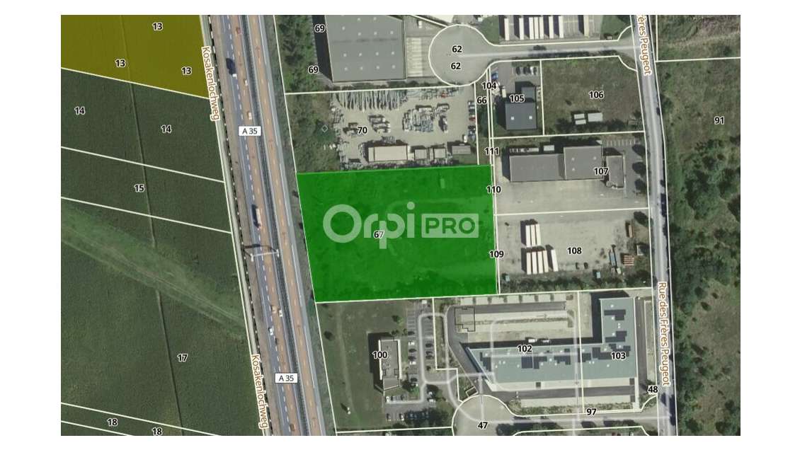 TERRAIN à vendre dans le 68