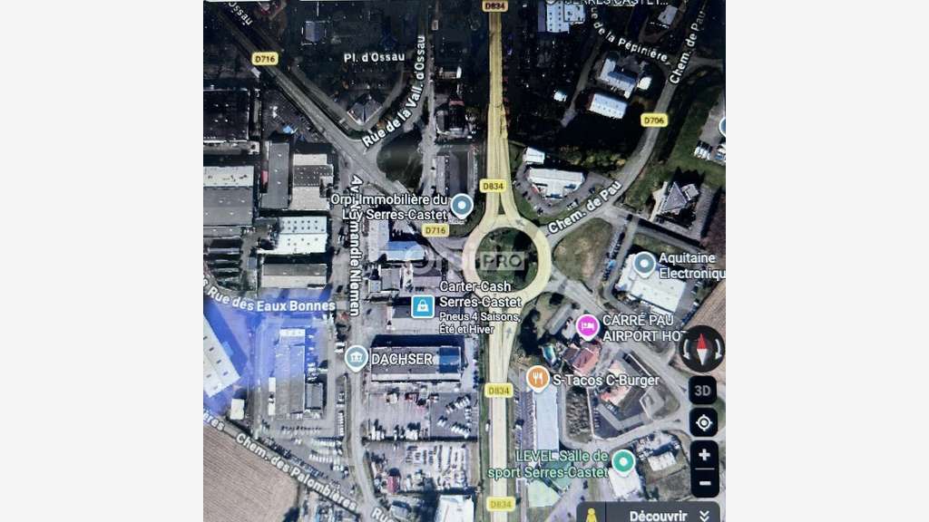 Terrain 600m² à vendre Zone Comm. Serres-Castet