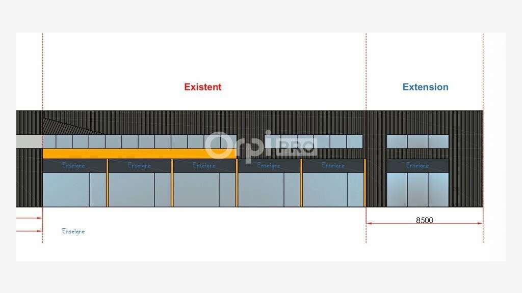 Terrain 600m² à vendre Zone Comm. Serres-Castet