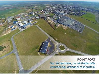 À vendre Terrain industriel de 10 000m² Ardennes