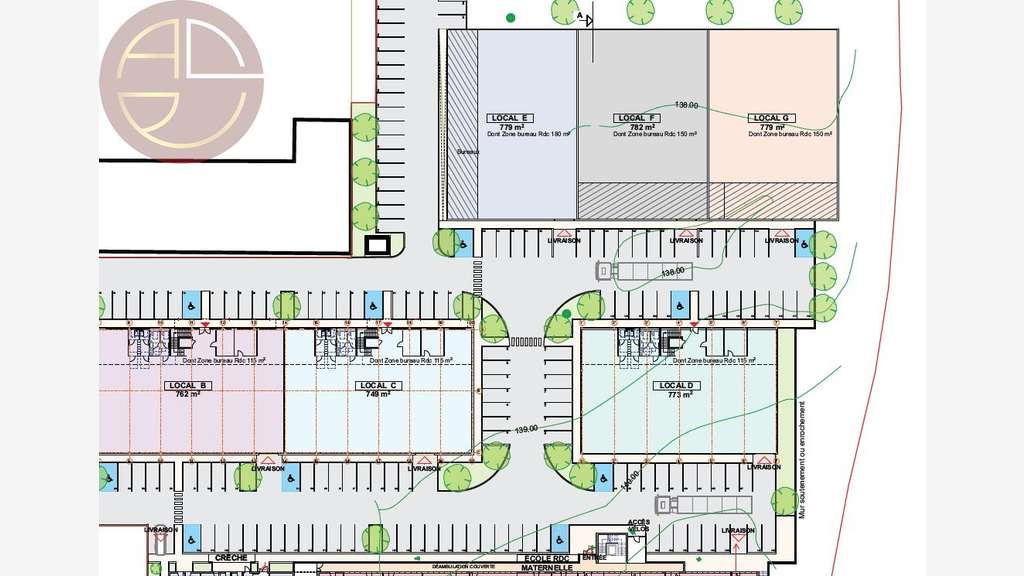 Vente entrepôt 608m² à Toulouse Nord Ouest Balma