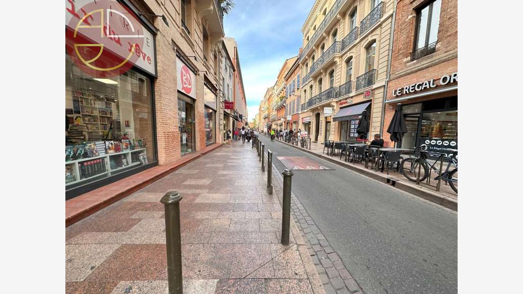 Cède bail local de 155m² à Toulouse hyper centre