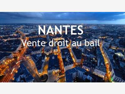 DROIT AU BAIL en Hyper Centre de Nantes –  65 m²