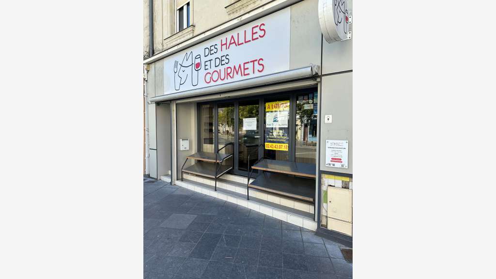 DAB local 80m² quartier commerçant Angers