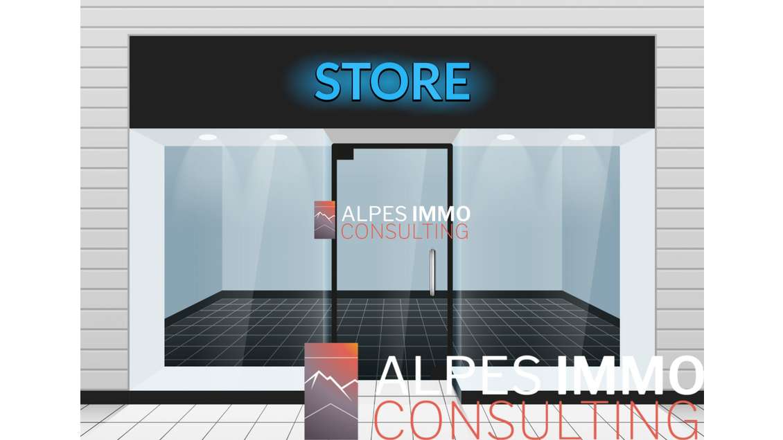 DAB local commercial 92m² belle visibilité Annecy