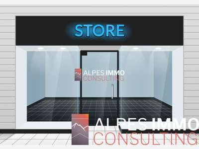 DAB local commercial 92m² belle visibilité Annecy