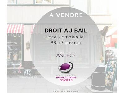 Cession droit au bail Locaux commerciaux - Boutiques à Annecy